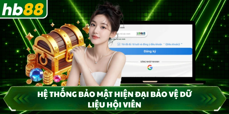 Hệ thống bảo mật hiện đại bảo vệ dữ liệu hội viên