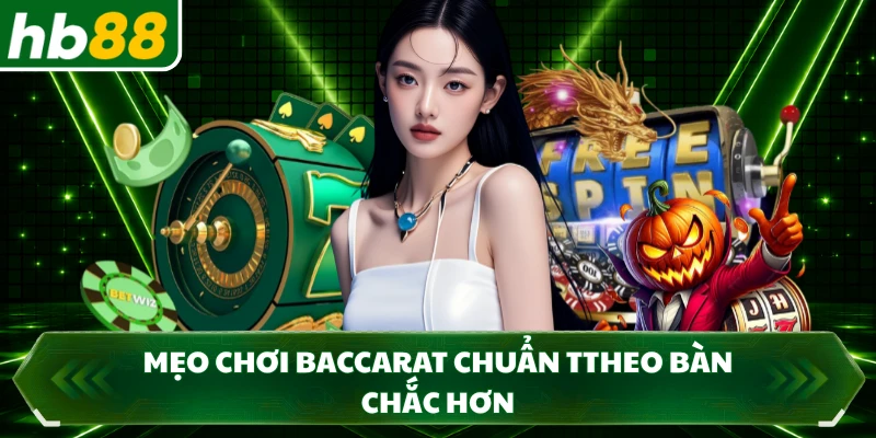 Mẹo chơi baccarat chuẩn ttheo bàn chắc hơn